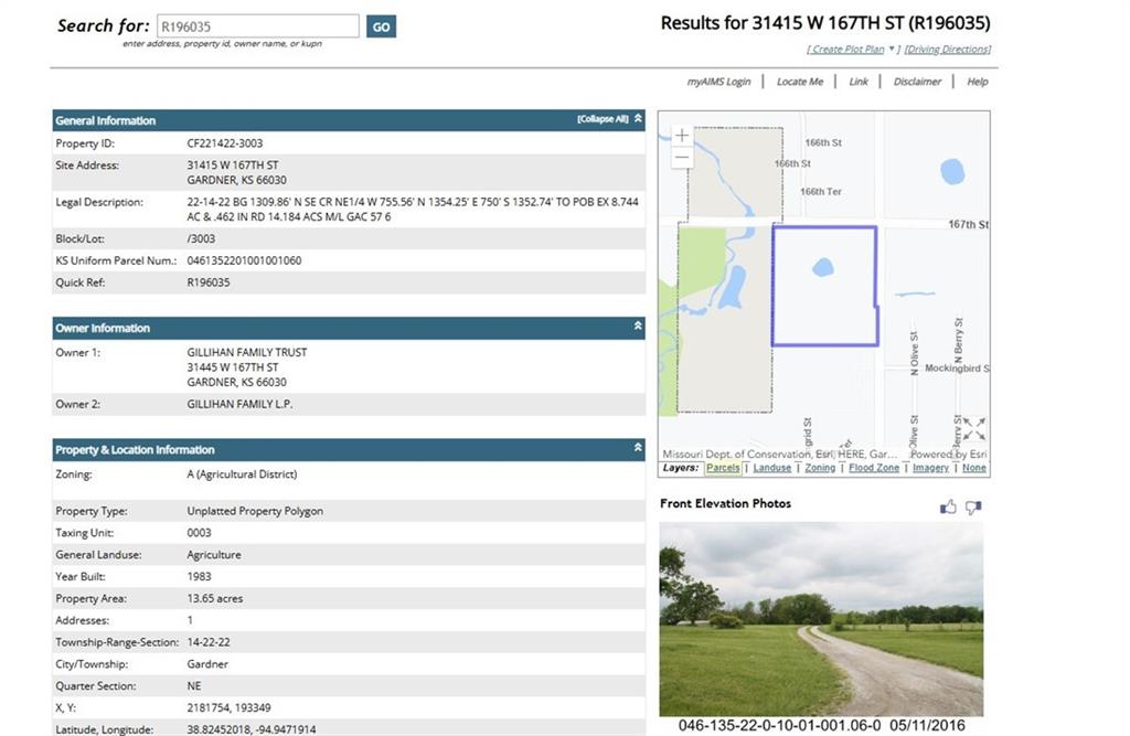 31415 W 167 Street, Gardner, KS 66030