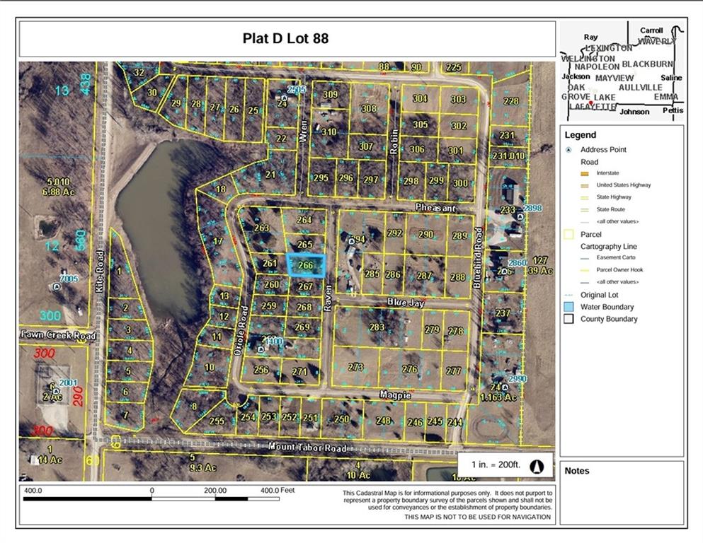 Plat D Lot 88 Raven Drive, Odessa, MO 64076