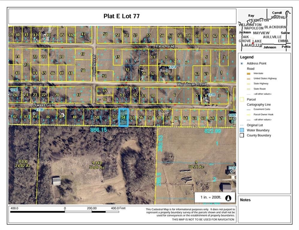 Plat E Lot 77 Sweet Gum Drive, Odessa, MO 64076
