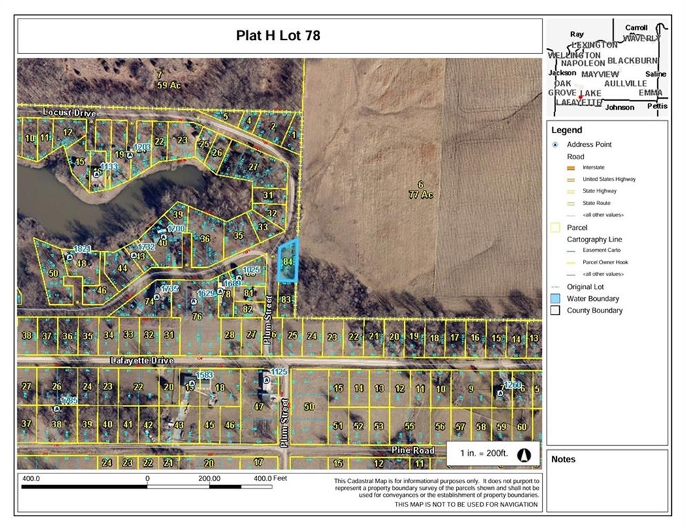 Plat F Lot 78 Plum Drive, Odessa, MO 64076