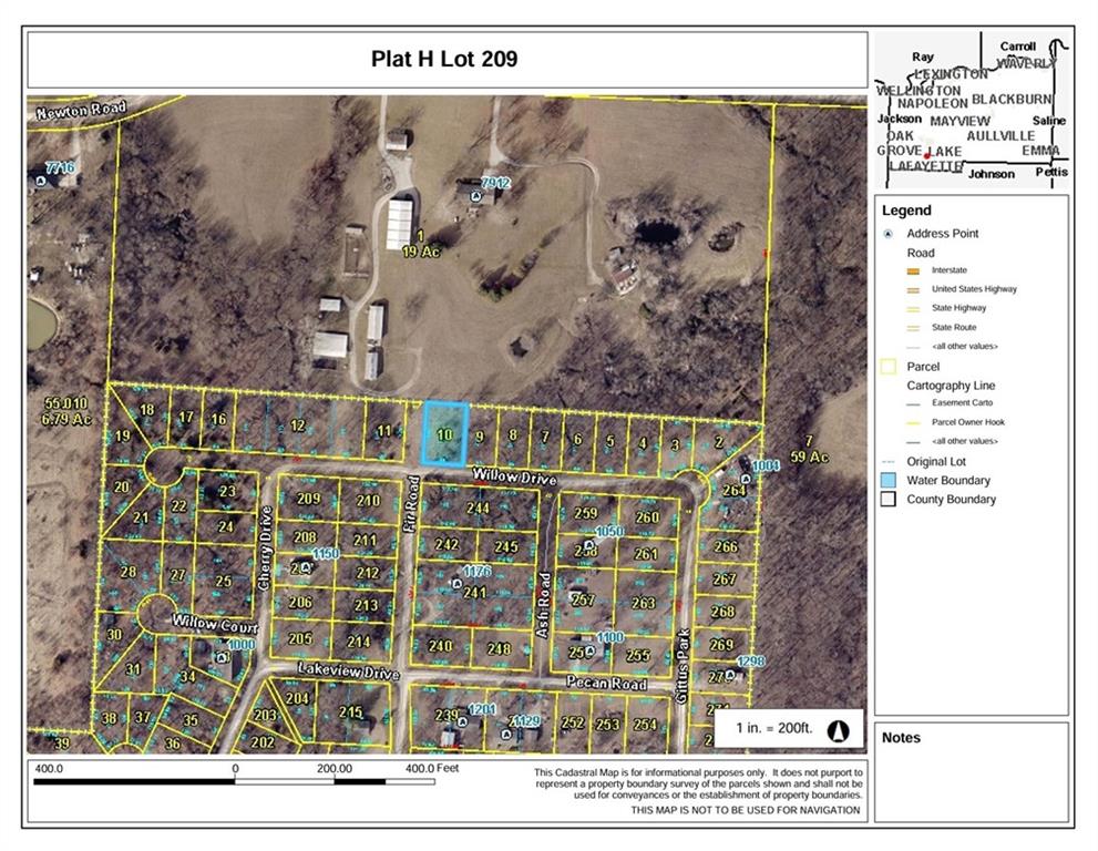 Plat H Lot 209 Willow Drive, Odessa, MO 64076