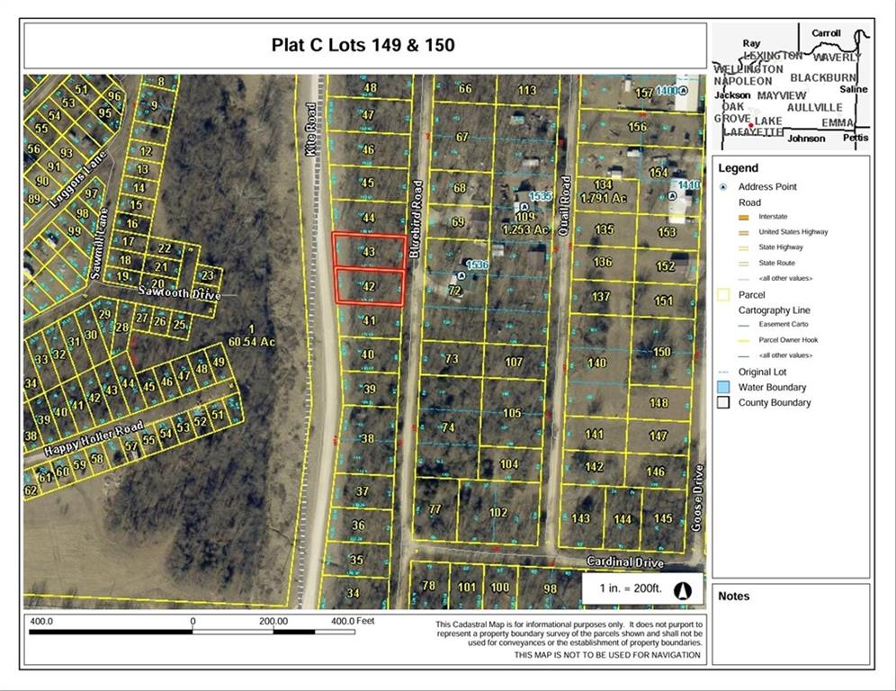 Plat C Lots 149&150 Bluebird Road, Odessa, MO 64076