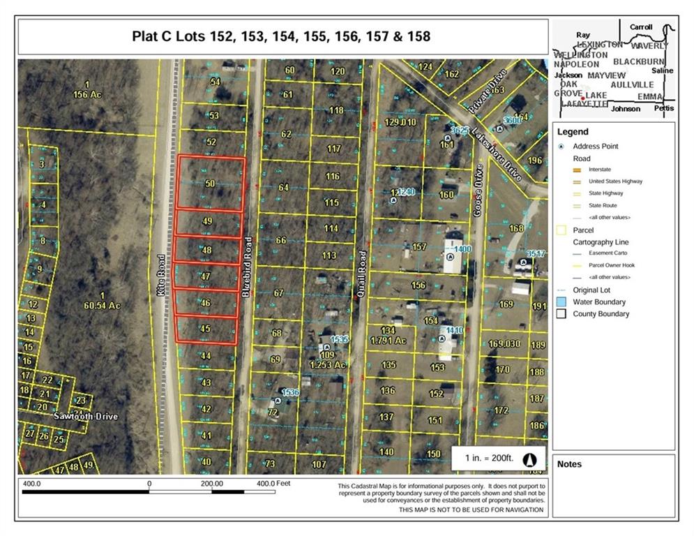 Plat C Lots 152-158 Bluebird Road, Odessa, MO 64076