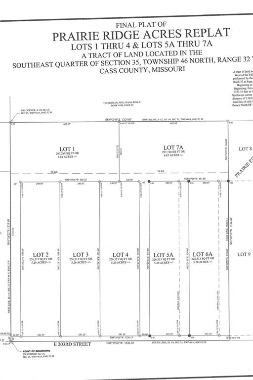 Lot 5 203rd Street, Peculiar, MO 64078