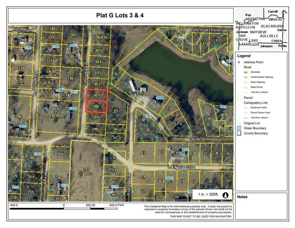 Plat G Lot 3&4 Gittus Park N/A, Odessa, MO 64076
