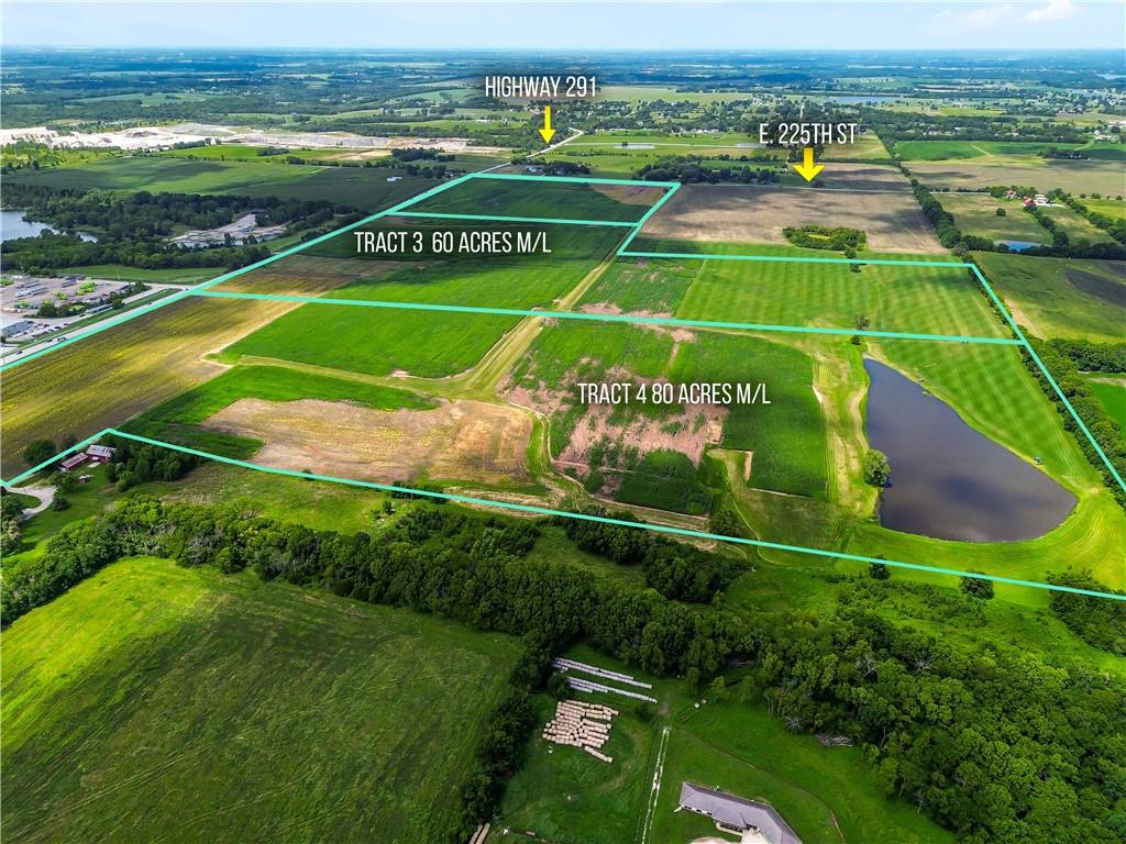61 Acres Tract 3    291 Highway, Harrisonville, MO 64701