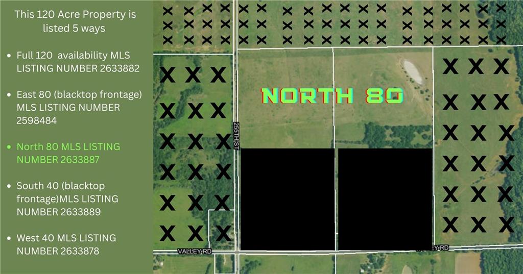 255th & Valley II Road, Fulton, KS 66743